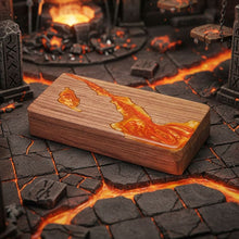Charger l'image dans la galerie, Boîte à dés en bois Rivière de Lave