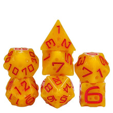 Load image into Gallery viewer, Cheesy Cheese Dice Set for Dungeons & Dragons