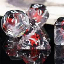 Load image into Gallery viewer, Venomous Spider Dice Set for Dungeons & Dragons