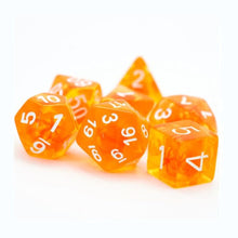 Load image into Gallery viewer, Tangerine Dream Resin Dice Set