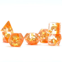 Load image into Gallery viewer, Falling Leaves Resin Dice Set