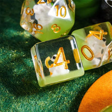 Load image into Gallery viewer, Cottontail Rabbit Carrot Thief Dice Set for Dungeons & Dragons