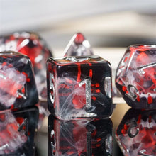 Load image into Gallery viewer, Venomous Spider Dice Set for Dungeons & Dragons
