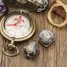 Load image into Gallery viewer, Sailor Navigator's Compass Resin Dice Set