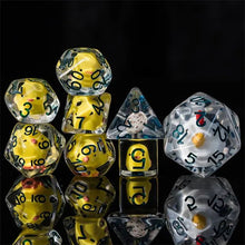 Load image into Gallery viewer, Chicken, Chicks & Egg Dice Set for Dungeons & Dragons