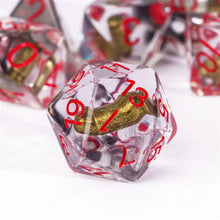 Load image into Gallery viewer, Critical Caliber Gun Bullet Resin Dice Set