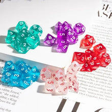Load image into Gallery viewer, Mystery Misfit Acrylic Dice Set for Dungeons & Dragons