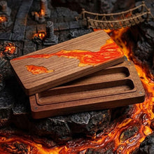 Load image into Gallery viewer, Lavaflow Wood Dice Box