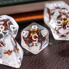 Charger l'image dans la galerie, Soaring Aarakocra Dice Set for Dungeons & Dragons