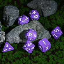 Load image into Gallery viewer, Bouncy Rubber Ball Dice Set for Dungeons & Dragons