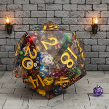 Load image into Gallery viewer, The Dragon’s Hoard Giant D20