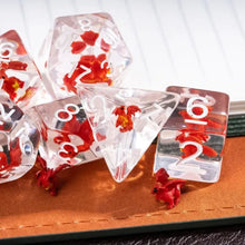 Charger l'image dans la galerie, Red Dragon Dice Set for Dungeons & Dragons