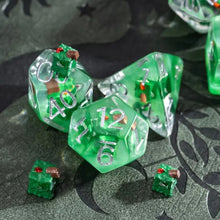 Charger l'image dans la galerie, Gelatinous Cube Dice Set for Dungeons & Dragons