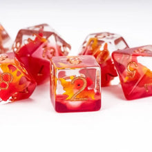Load image into Gallery viewer, Dragon's Breath Resin Dice Set