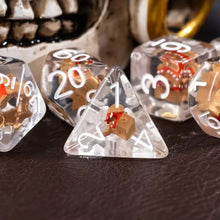 Load image into Gallery viewer, Mimic Chest Dice Set for Dungeons & Dragons