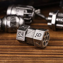 Load image into Gallery viewer, Demolition Dice Bomb Metal Dice Set for Dungeons & Dragons
