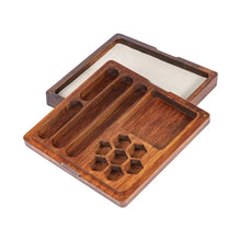 Charger l'image dans la galerie, Boîte de rangement en bois pour dés d'aventurier classique