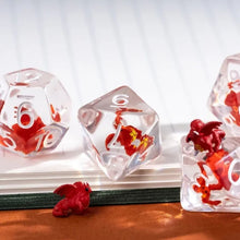 Charger l'image dans la galerie, Red Dragon Dice Set for Dungeons & Dragons