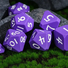Load image into Gallery viewer, Bouncy Rubber Ball Dice Set for Dungeons & Dragons