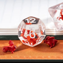 Charger l'image dans la galerie, Red Dragon Dice Set for Dungeons & Dragons