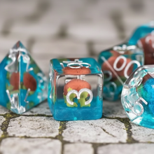 Load image into Gallery viewer, Monster Compendium Resin Dice Set – Choose Your Monster