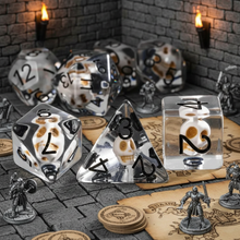 Load image into Gallery viewer, Skull Relic Resin Dice Set – Choose Your Relic