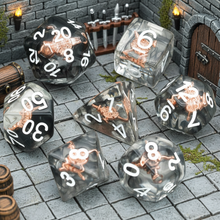 Load image into Gallery viewer, Hero Class Resin Dice Set - Choose Your Class