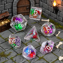 Load image into Gallery viewer, Spider Swarm Resin Dice Set