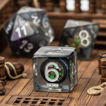 Load image into Gallery viewer, Sailor Navigator's Compass Resin Dice Set