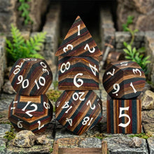 Load image into Gallery viewer, Timberstack Wood Dice Set