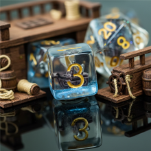 Load image into Gallery viewer, Pirate Ship Boat Dice Set for Dungeons & Dragons