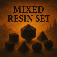 Charger l'image dans la galerie, Mixed Resin Dice Set for Dungeons & Dragons