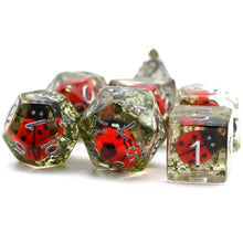 Load image into Gallery viewer, Ladybug Infestation Dice Set for Dungeons & Dragons