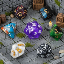 Load image into Gallery viewer, Mixed Plastic Dice Set for Dungeons & Dragons