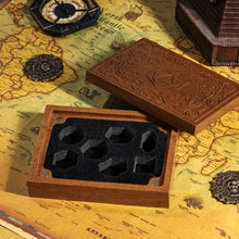 Charger l'image dans la galerie, Sigilbound Engraved Dice Wood Box for Dungeons & Dragons
