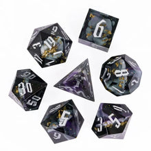 Load image into Gallery viewer, Voidlight Dice Set for Dungeons & Dragons