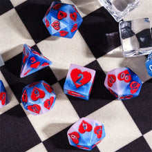 Load image into Gallery viewer, Heartspell Drift Dice Set for Dungeons & Dragons