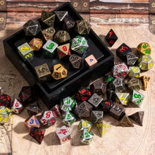 Load image into Gallery viewer, Mystery Misfit Mini Metal Dice Set for Dungeons & Dragons