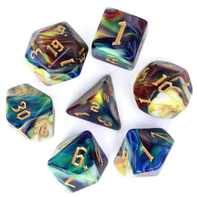Charger l'image dans la galerie, Gobstopper's Gambit Blend Dice Set for Dungeons & Dragons