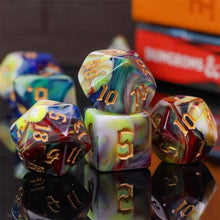 Charger l'image dans la galerie, Gobstopper's Gambit Blend Dice Set for Dungeons & Dragons