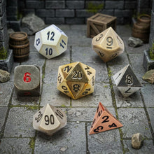 Load image into Gallery viewer, Mixed Metal Dice Set for Dungeons & Dragons
