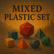 Charger l'image dans la galerie, Mixed Plastic Dice Set for Dungeons & Dragons