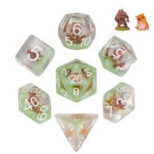 Load image into Gallery viewer, Owlbear Dice Set for Dungeons & Dragons