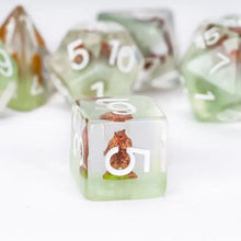 Load image into Gallery viewer, Owlbear Dice Set for Dungeons & Dragons