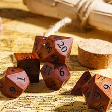 Load image into Gallery viewer, Runebark Rosewood Dice Set