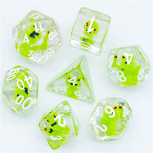 Load image into Gallery viewer, Frog Buddy Dice Set for Dungeons & Dragons