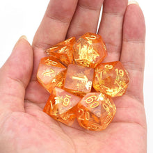 Load image into Gallery viewer, Falling Leaves Resin Dice Set