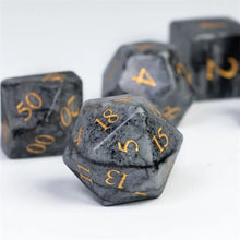 Load image into Gallery viewer, Network Stone Dice Set for Dungeons &amp; Dragons
