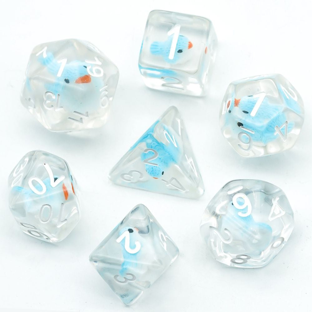 Blue Bird Dice Set for Dungeons & Dragons