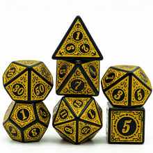 Load image into Gallery viewer, Stained Glass Dice Set for Dungeons & Dragons (Various Colors)